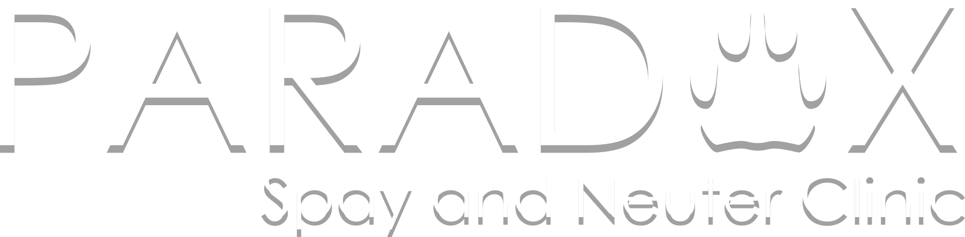 logo for Paradox Spay neuter